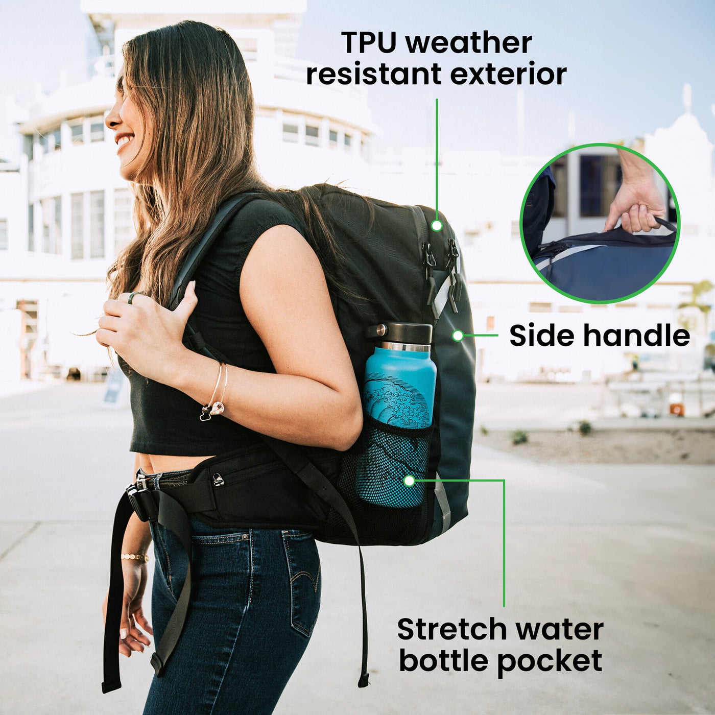 The Island Hopper Travel Backpack 40L