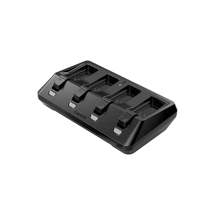 SRAM AXS 4-Port Battery Charger w/o Cord - Compatible AXS Batteries used on eTap RockShox AXS Components Battery sold separate