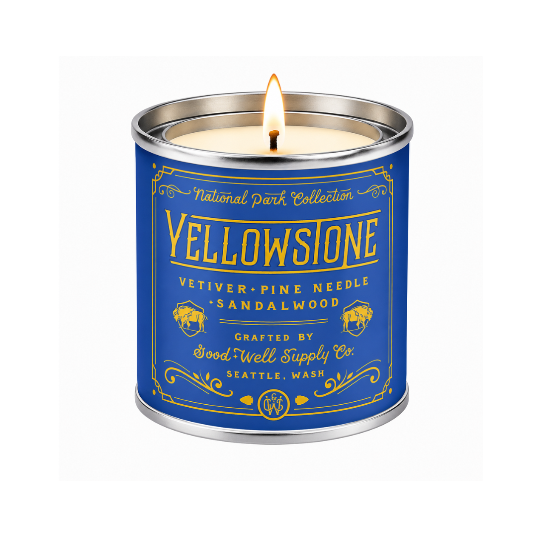 Yellowstone National Park Candle