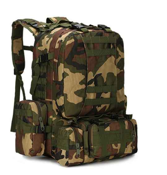 Camouflage Tactical Backpack — Durable Storage for Outdoor and Everyday Use