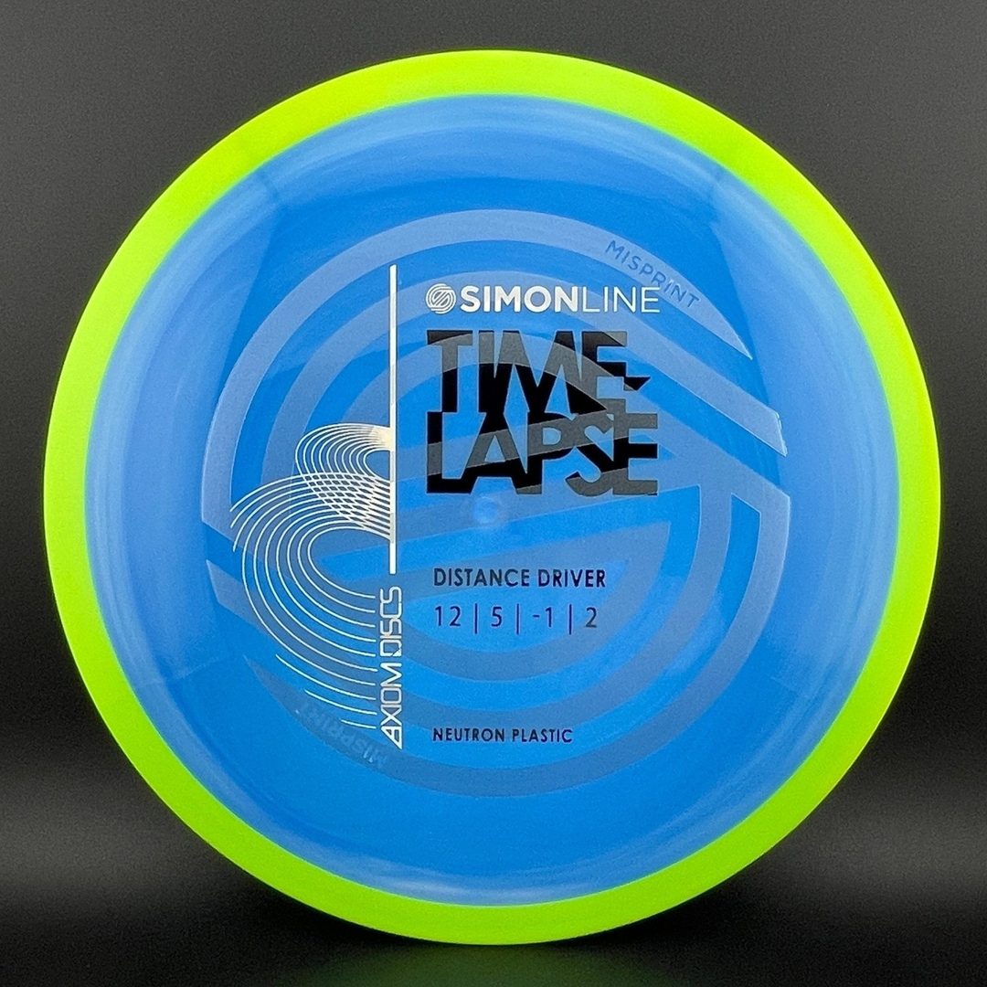 Neutron Time-Lapse (Re-Tooled) - Simon Line Misprint