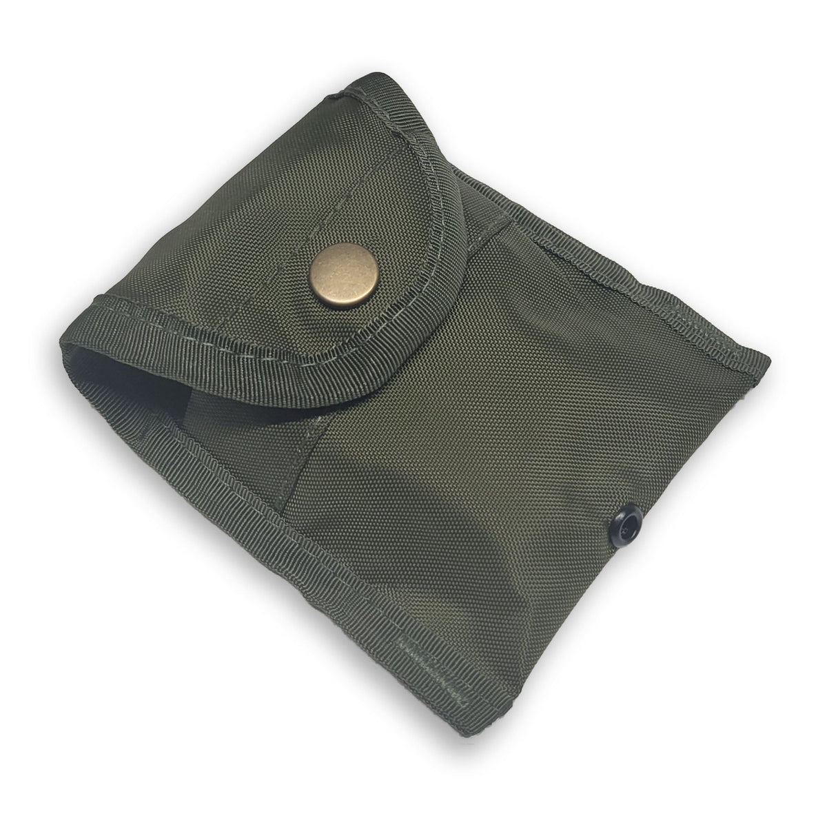 Classic US Military Style Nylon Compass Pouch - OD Green