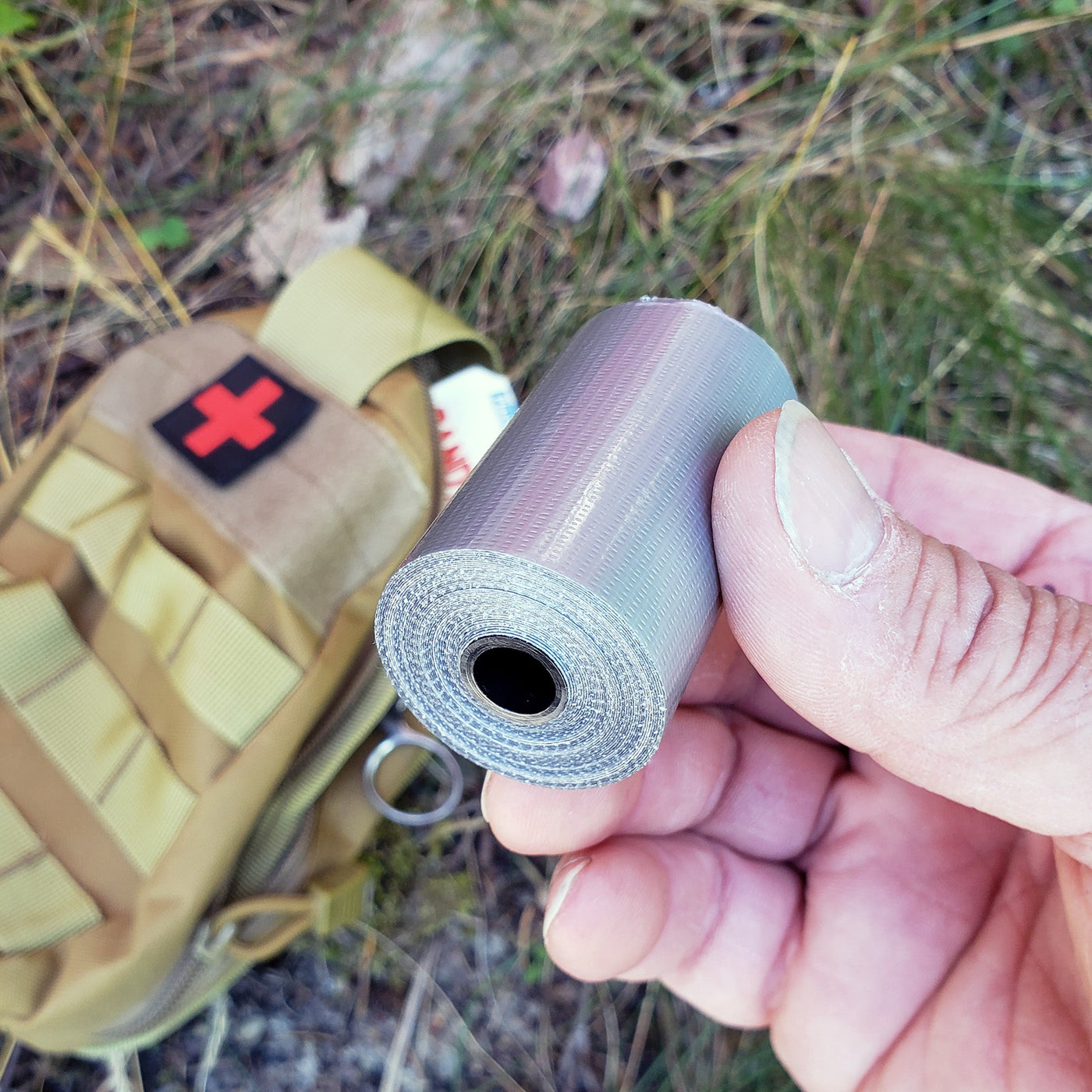 Adventure Tape™ - 3-Pack - Mini Duct Tape Rolls for Camping, Travel, Medical, Cycling, Vehicle, Etc