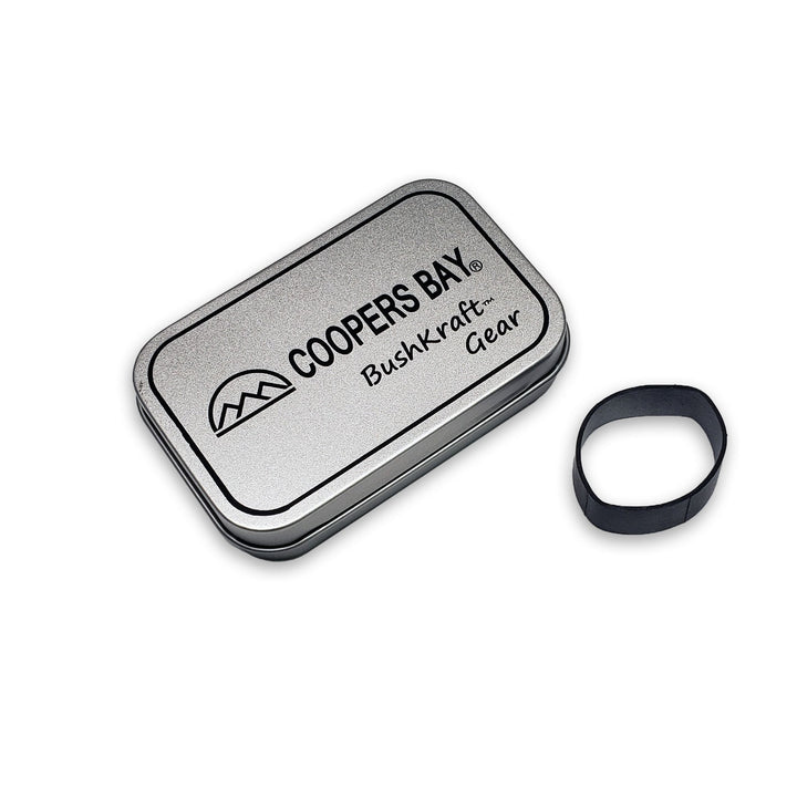BushKraft­­™ Tinderbox Charring and Storage Tin - Standard Size "Mint Tin"