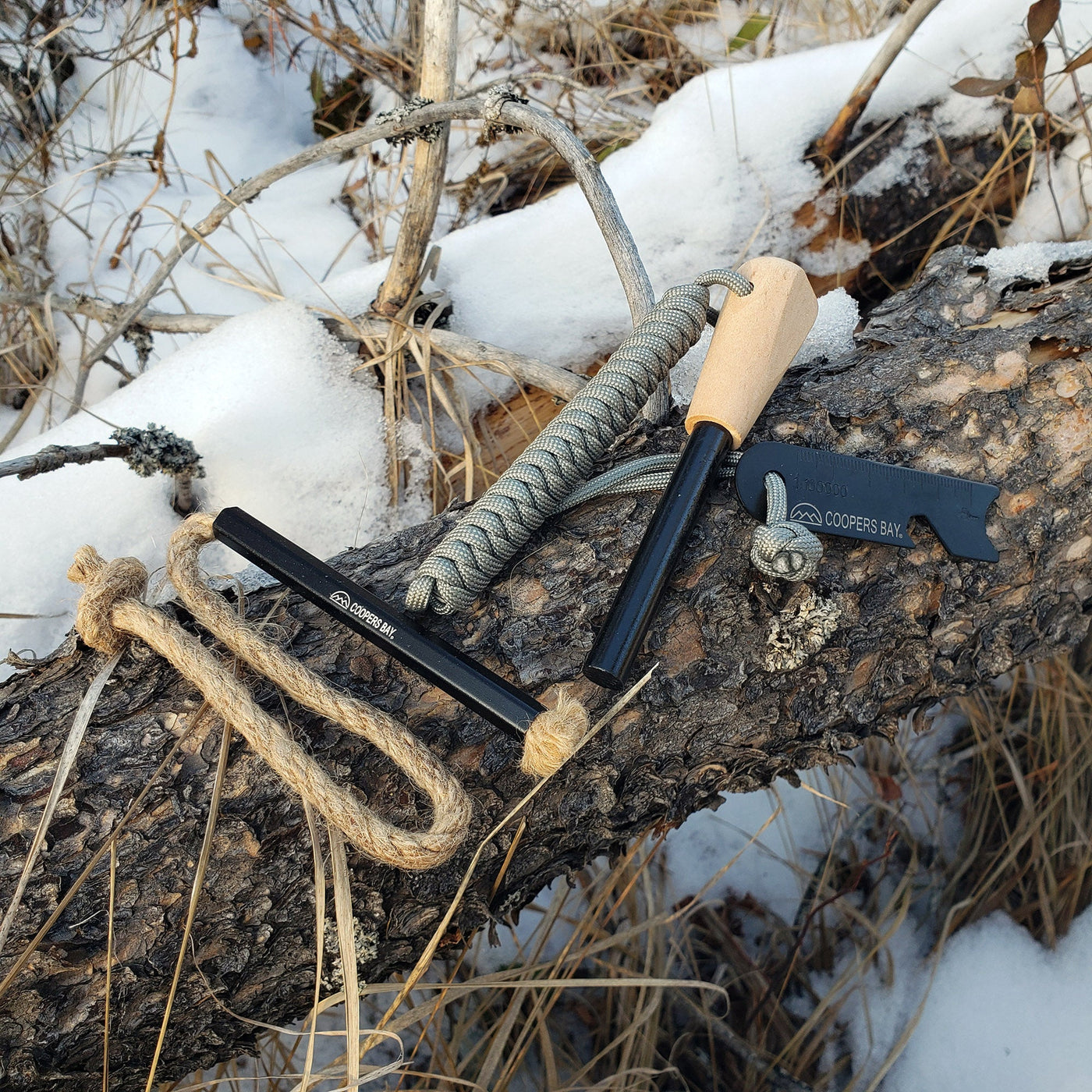 FireStorm XL 1/2" Ferro Rod & Tinder Fire Starting Kit
