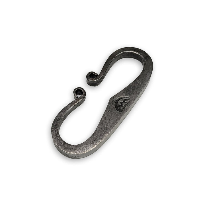 Traditional Flint & Steel Striker - Hand Forged High Carbon Steel - Small/Compact Size