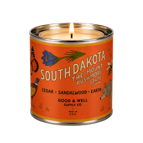 South Dakota State Candle