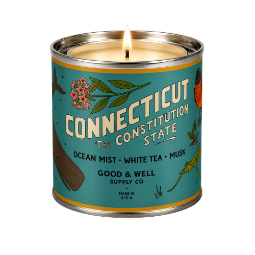 Connecticut State Candle