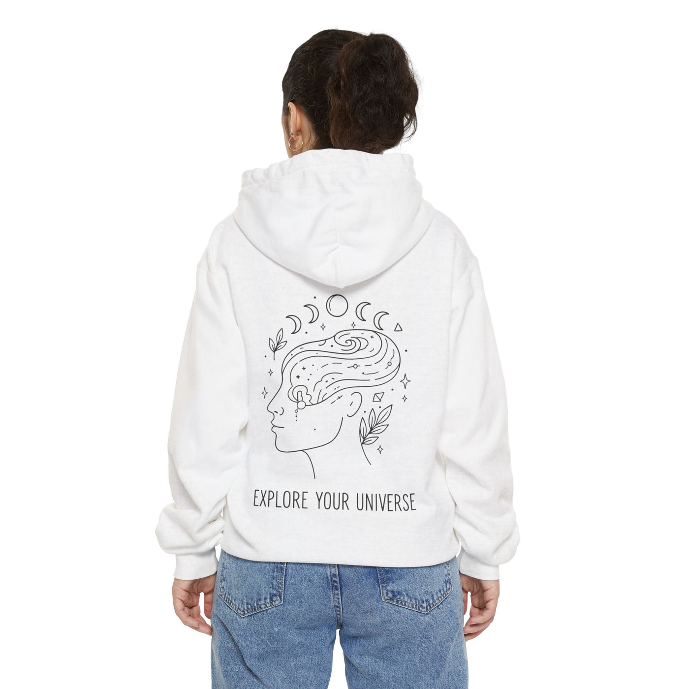 Explore Your Uniqueness Hoodie, Garment-Dyed Unisex Hoodie, Cozy Gift for Explorers, Comfortable Everyday Wear, Perfect for All Occasions