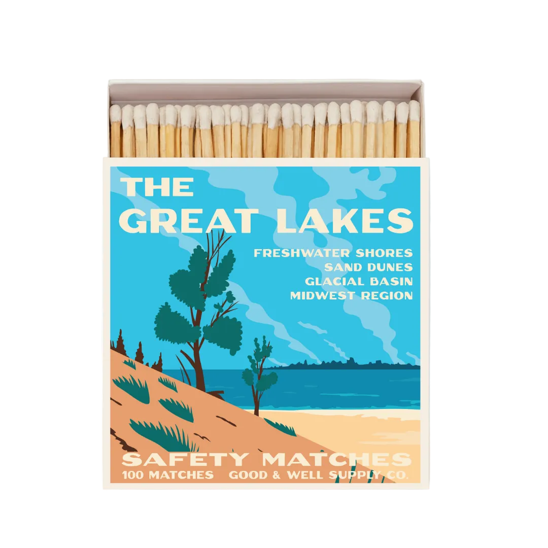 Great Lakes Vintage National Park Cabin Matches