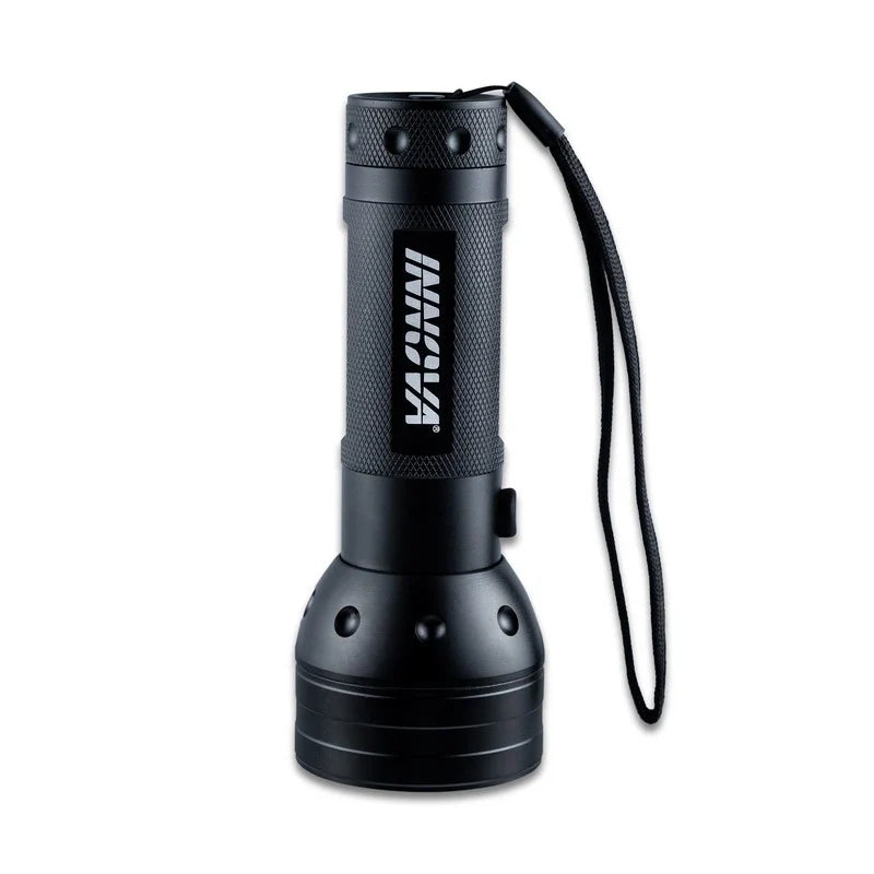 Large UV / LED Flashlight - Glow Disc Charging
