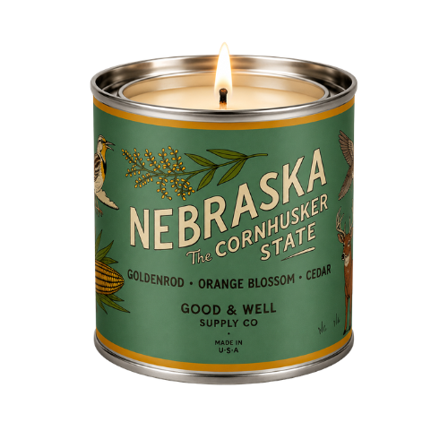 Nebraska State Candle