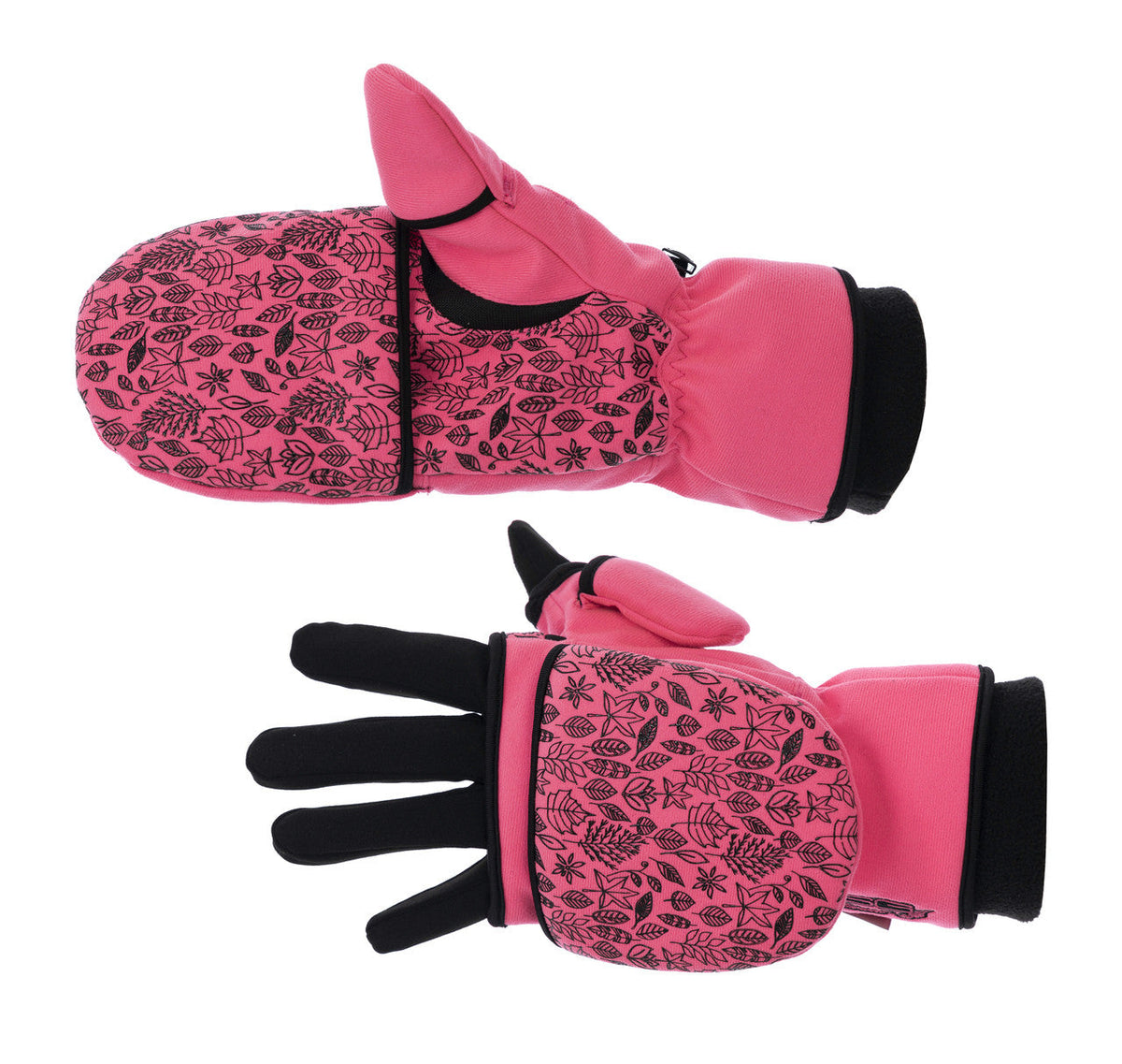 Flip Top 4.0 Mitten with Liner Glove - Blaze
