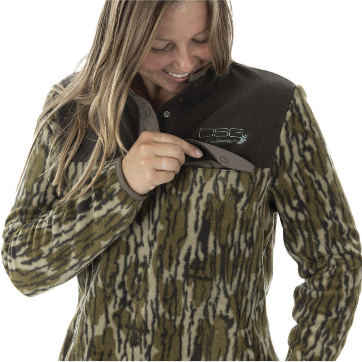 Gianna 2.0 Pullover - Mossy Oak® Bottomland® Original