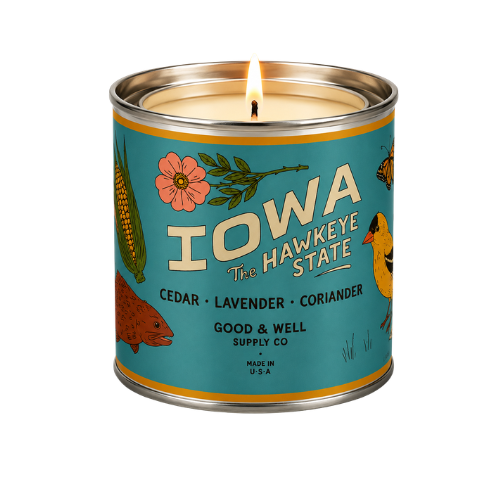 Iowa State Candle