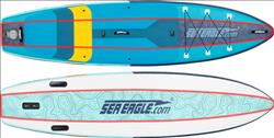 The LB11 LongBoard Inflatable Paddleboard Electric Pump Package