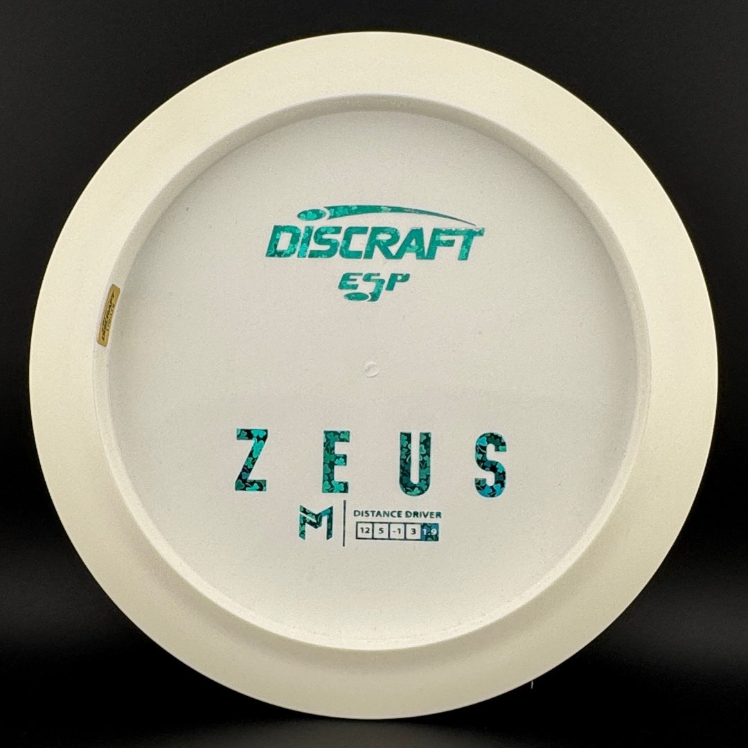 White ESP Zeus - Bottom Stamp Dyer's Delight - Paul McBeth