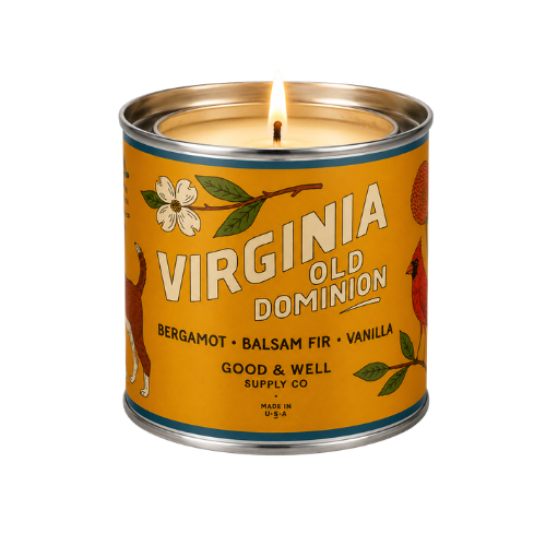 Virginia State Candle
