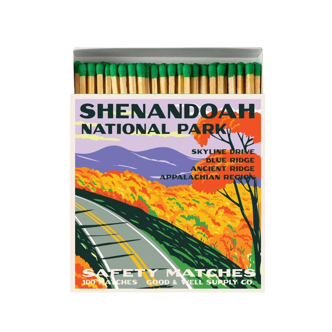 Shenandoah Vintage National Park Cabin Matches
