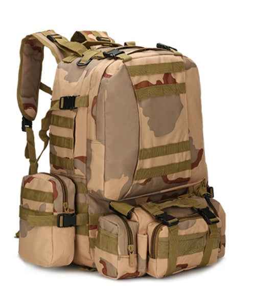 Camouflage Tactical Backpack — Durable Storage for Outdoor and Everyday Use