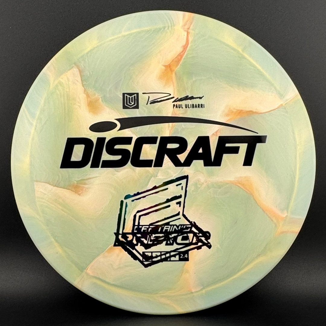 ESP Swirl Captain's Raptor - Misprint - Paul Ulibarri Stamp