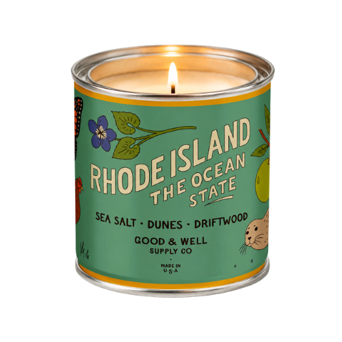 Rhode Island State Candle