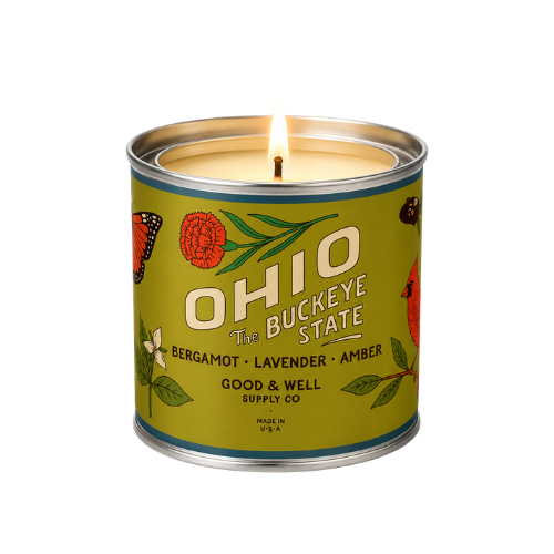 Ohio State Candle