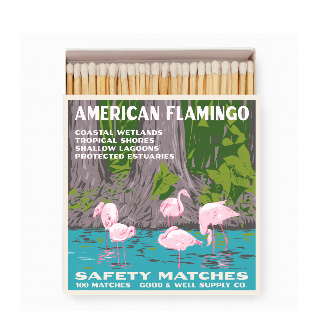 American Flamingo Cabin Matches