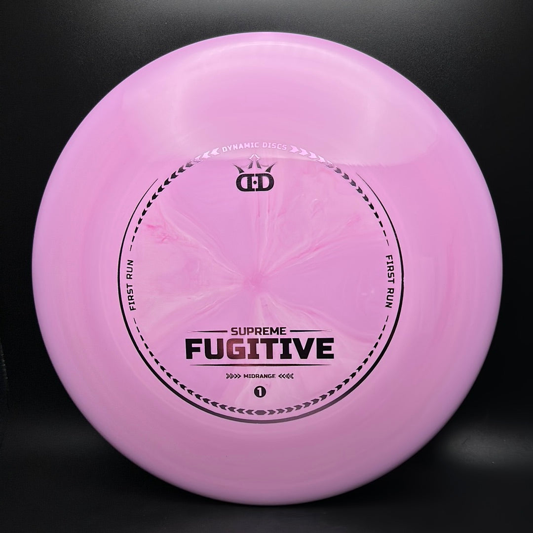 Supreme Fugitive - First Run