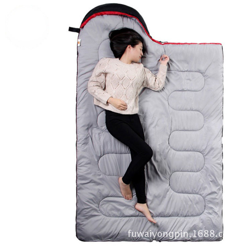 Outdoor Camping Adult Sleeping Bag, Ultra-Light Cotton