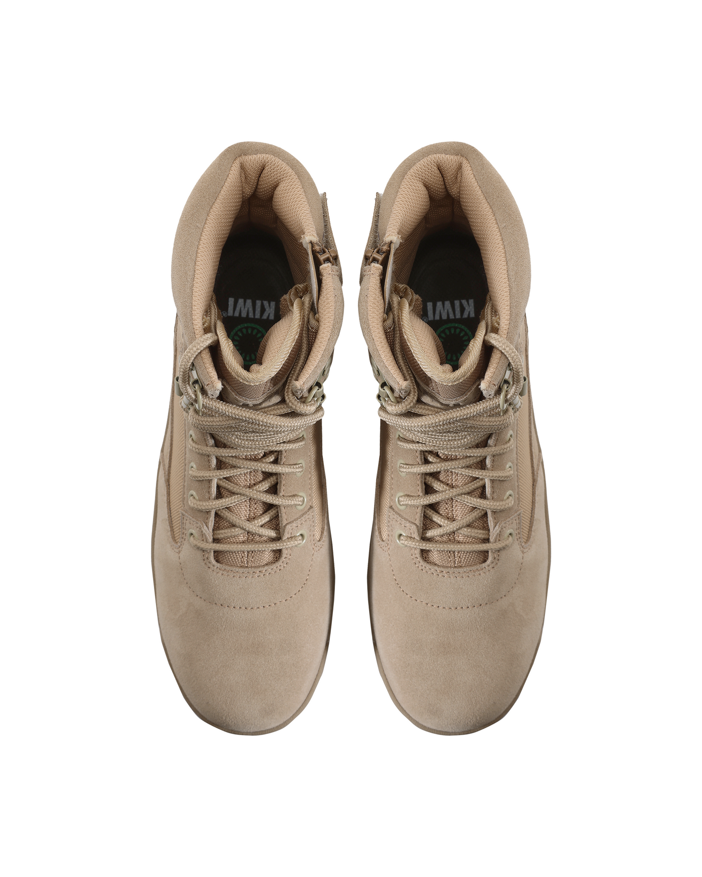 Kiwi Durable Sand Suede 6.5" Zipped Water Resistant Tactical Boots [62100]