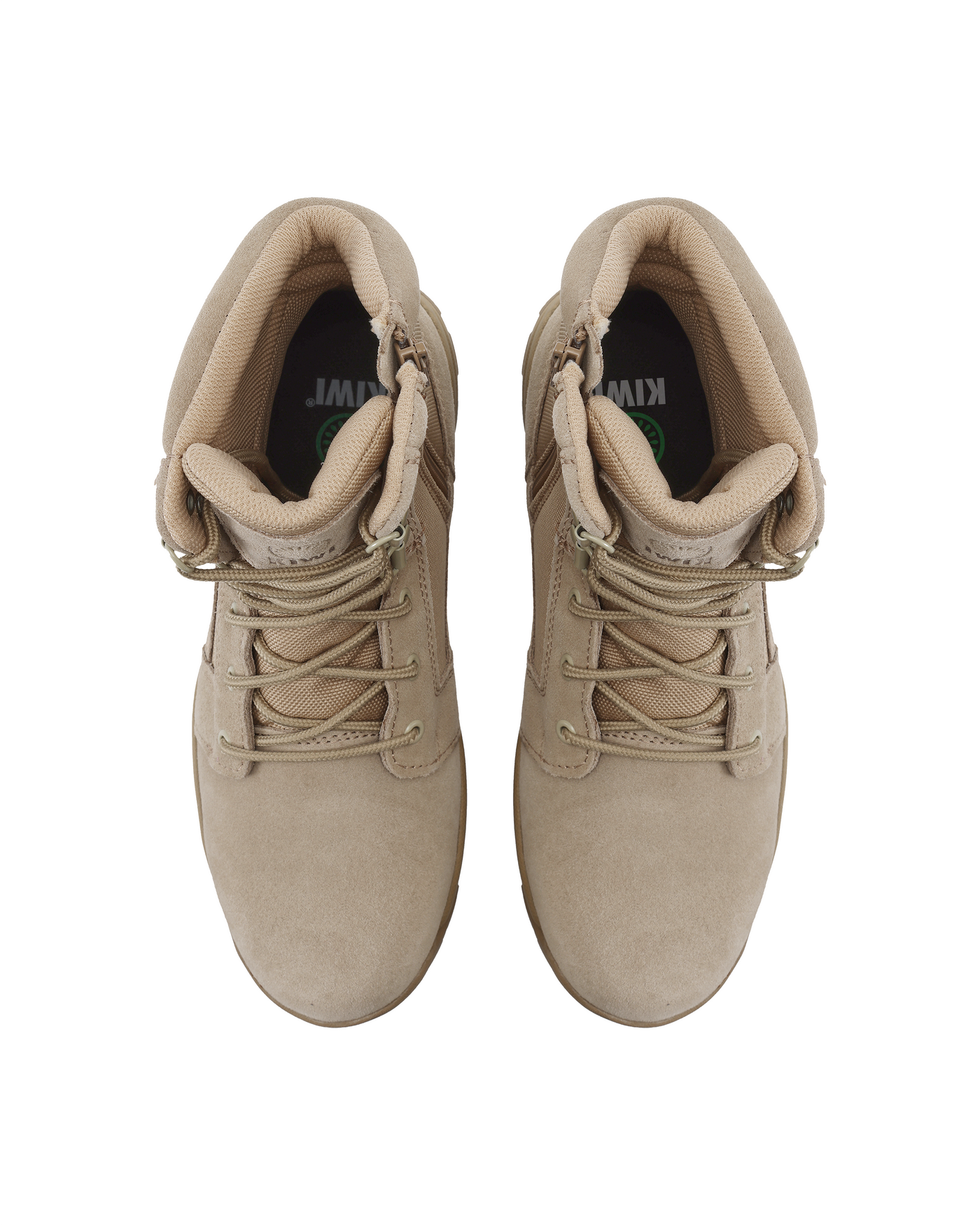 Kiwi Rugged Sand Suede 7" Zipped Water Resistant Tactical Boots [62200]