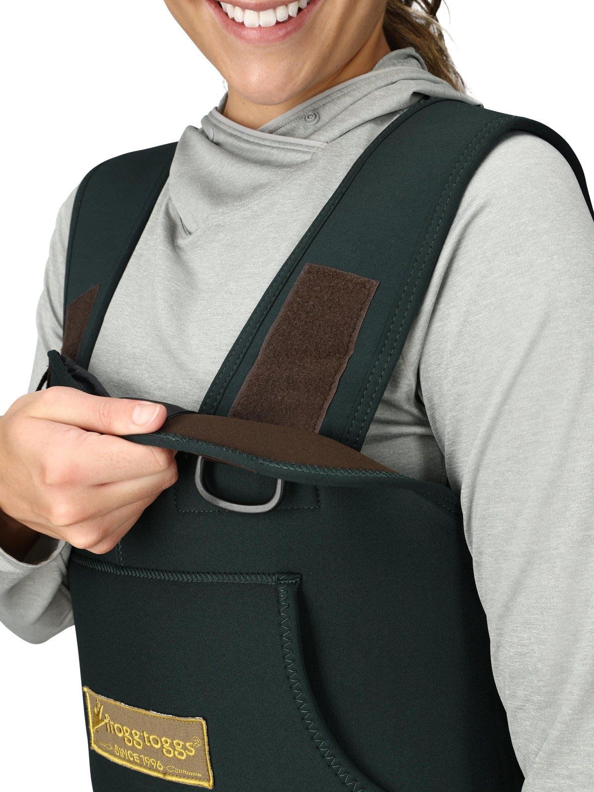 Women's Amphib Neoprene BTFT Wader | Forest Green