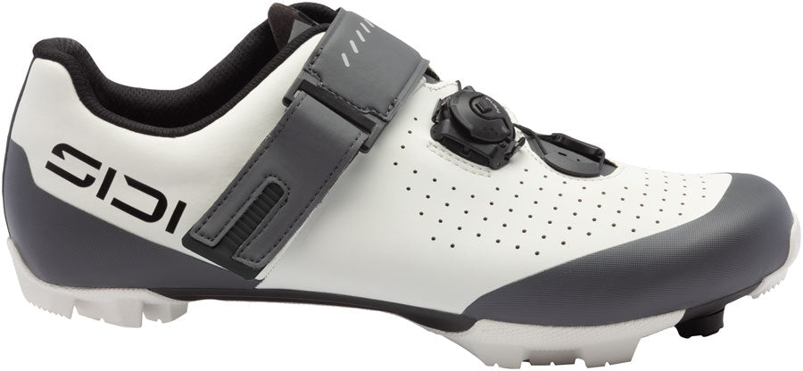 SIDI Physis Mountain Clipless Shoes - Men's Ice White/Anthracite 47