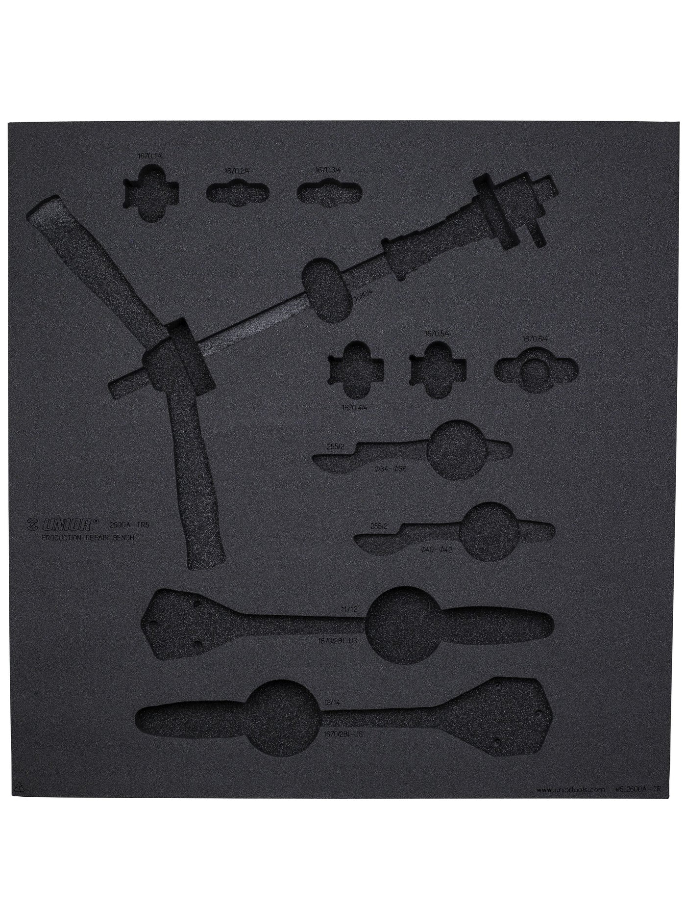 Unior Drawer Foam Insert Suspension 1 Tool