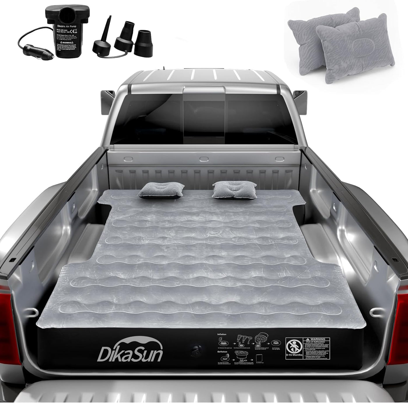 DikaSun GMC  5.5-5.8ft | 6-6.5ft  Truck Bed Air Mattress