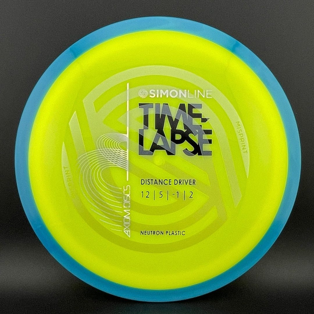 Neutron Time-Lapse (Re-Tooled) - Simon Line Misprint