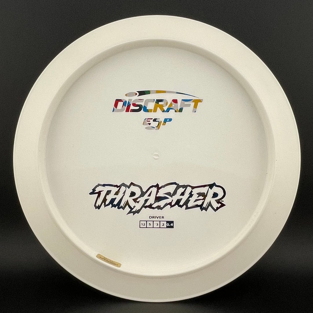White ESP Thrasher - Bottom Stamp (Dyer's Delight)