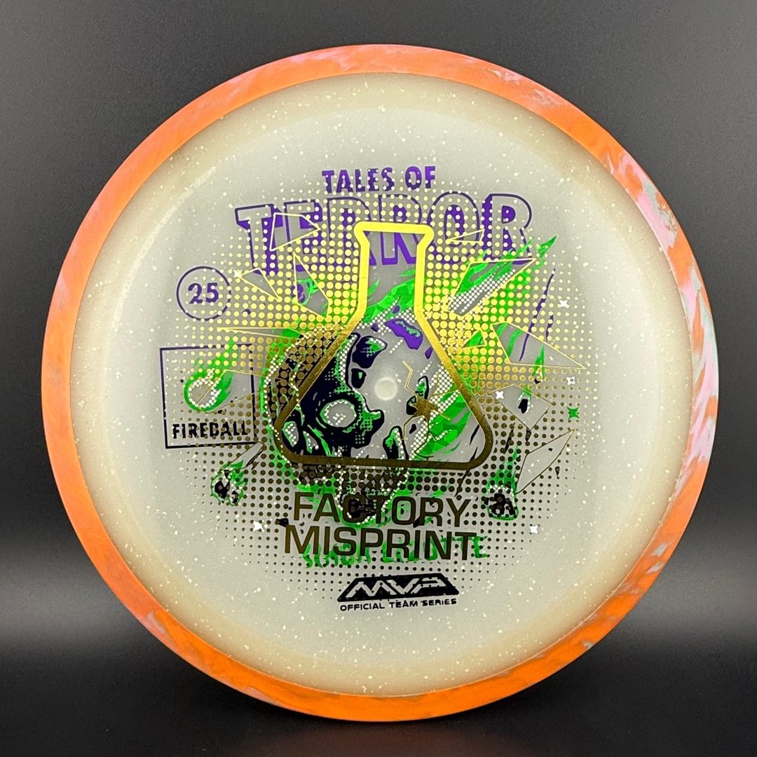 Particle Eclipse Fireball - "Fire Skulls" - Factory Misprint