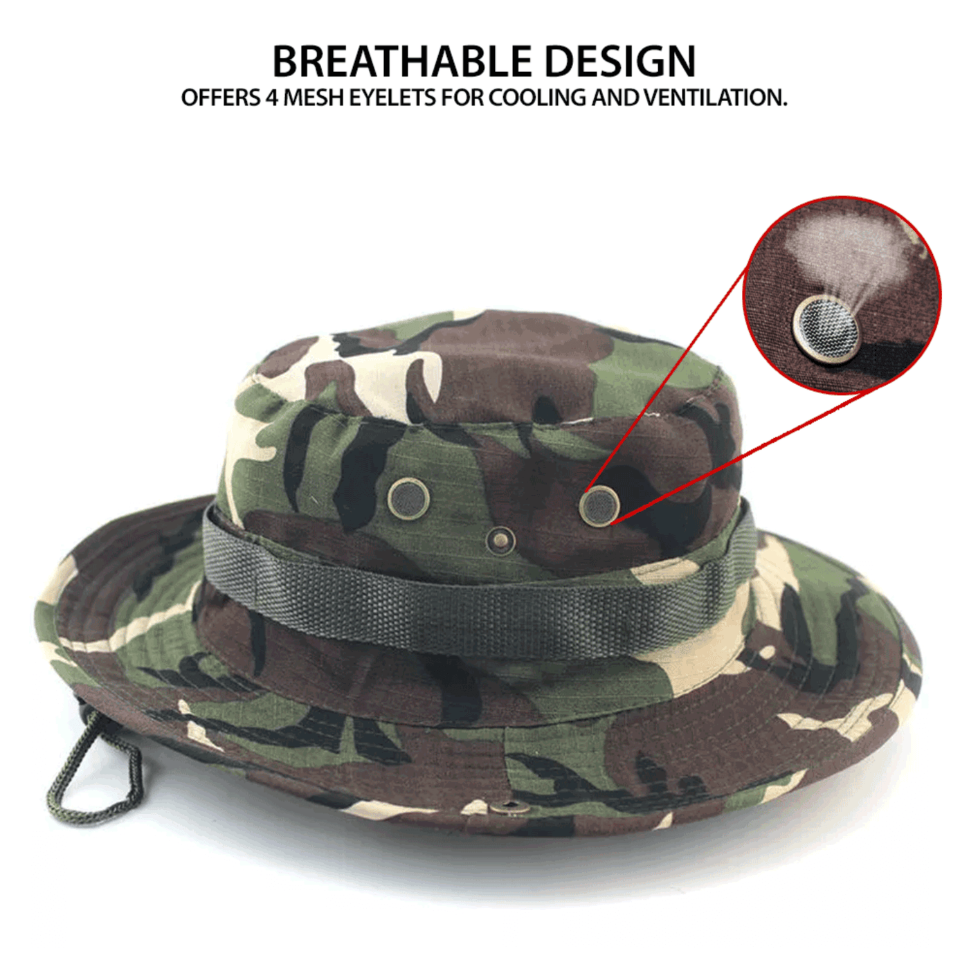 XGear Tactical Wide Brim Boonie Bucket Hat