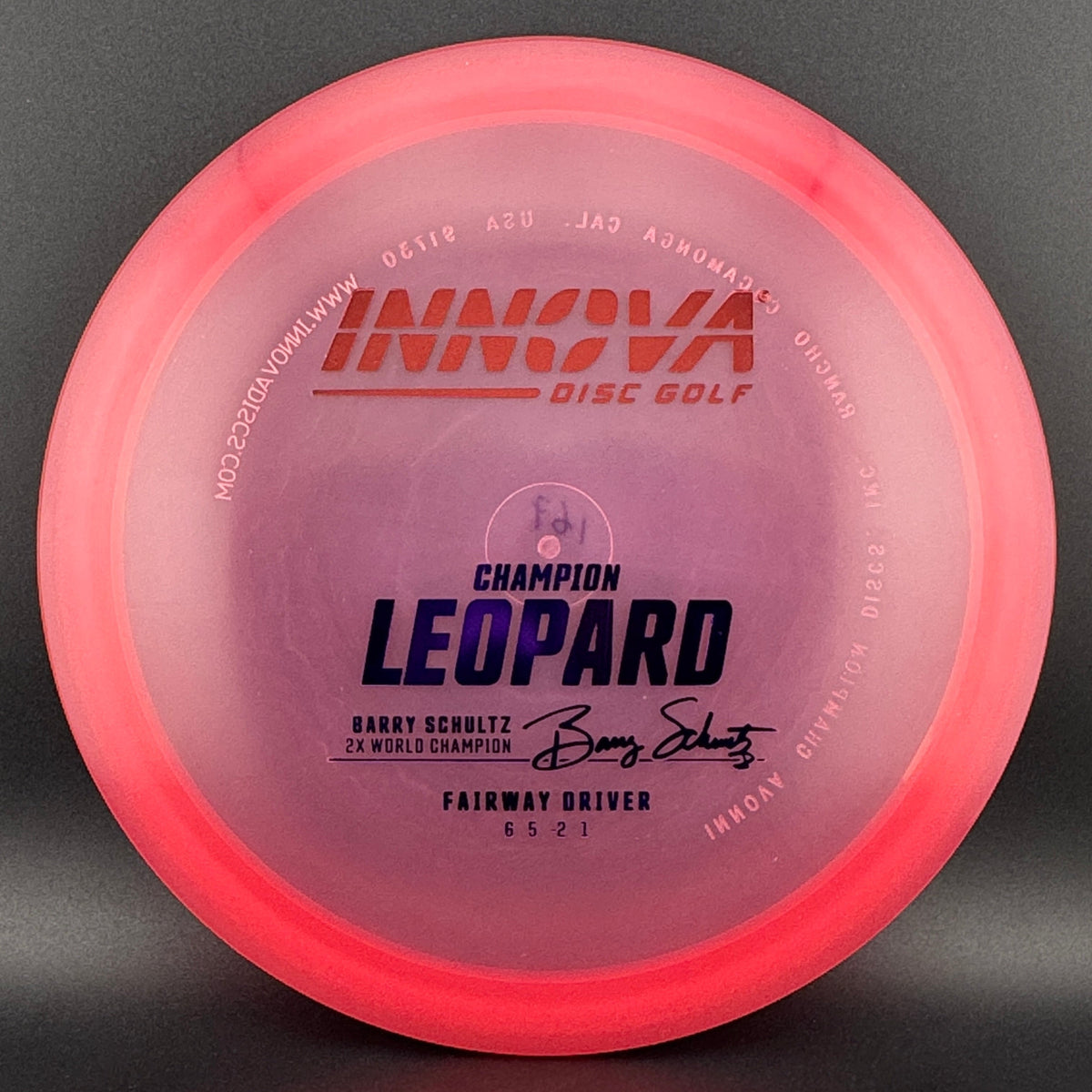 Champion Leopard - Barry Schultz 2X