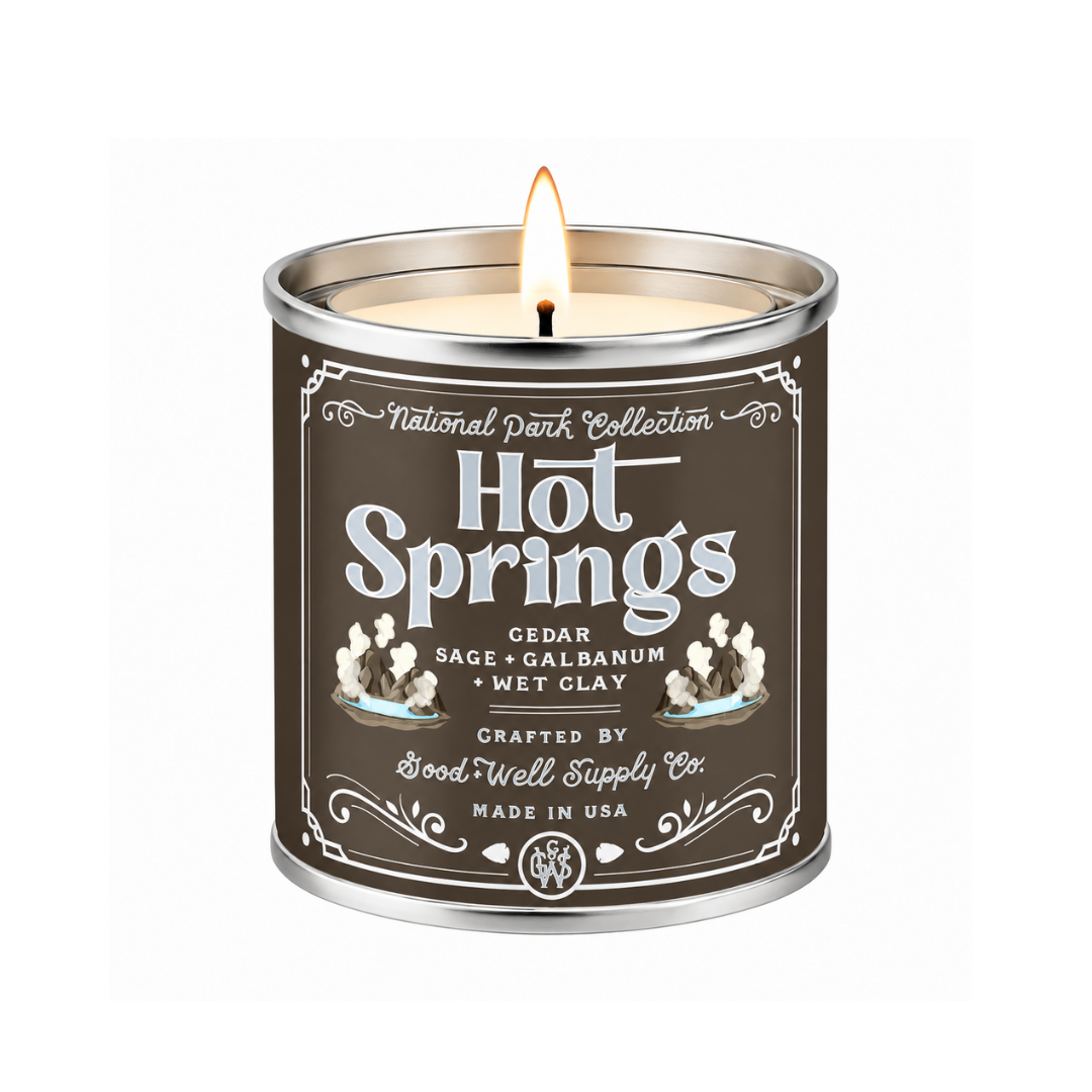 Hot Springs National Park Candle