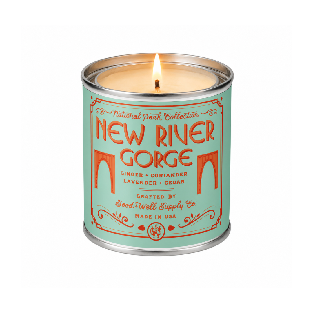 New River Gorge National Park Candle