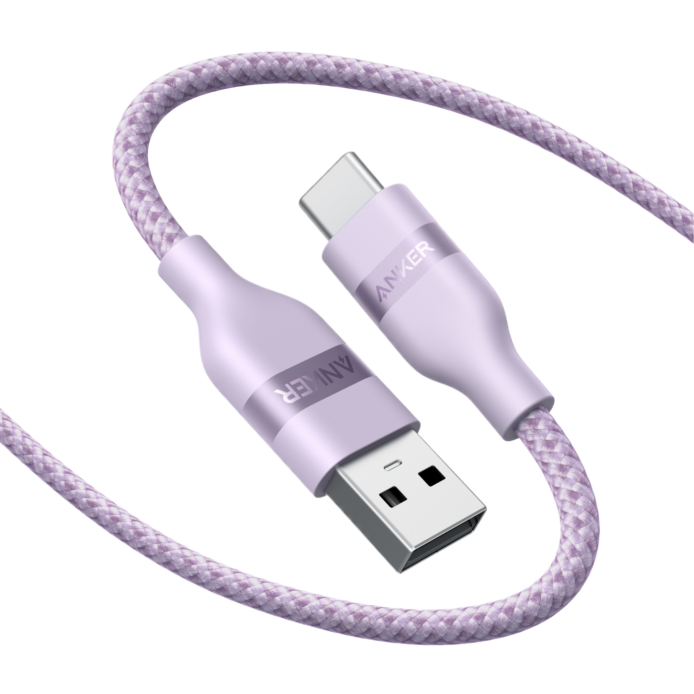 Anker USB-A to USB-C Cable (3 ft / 6 ft, Upcycled-Braided)