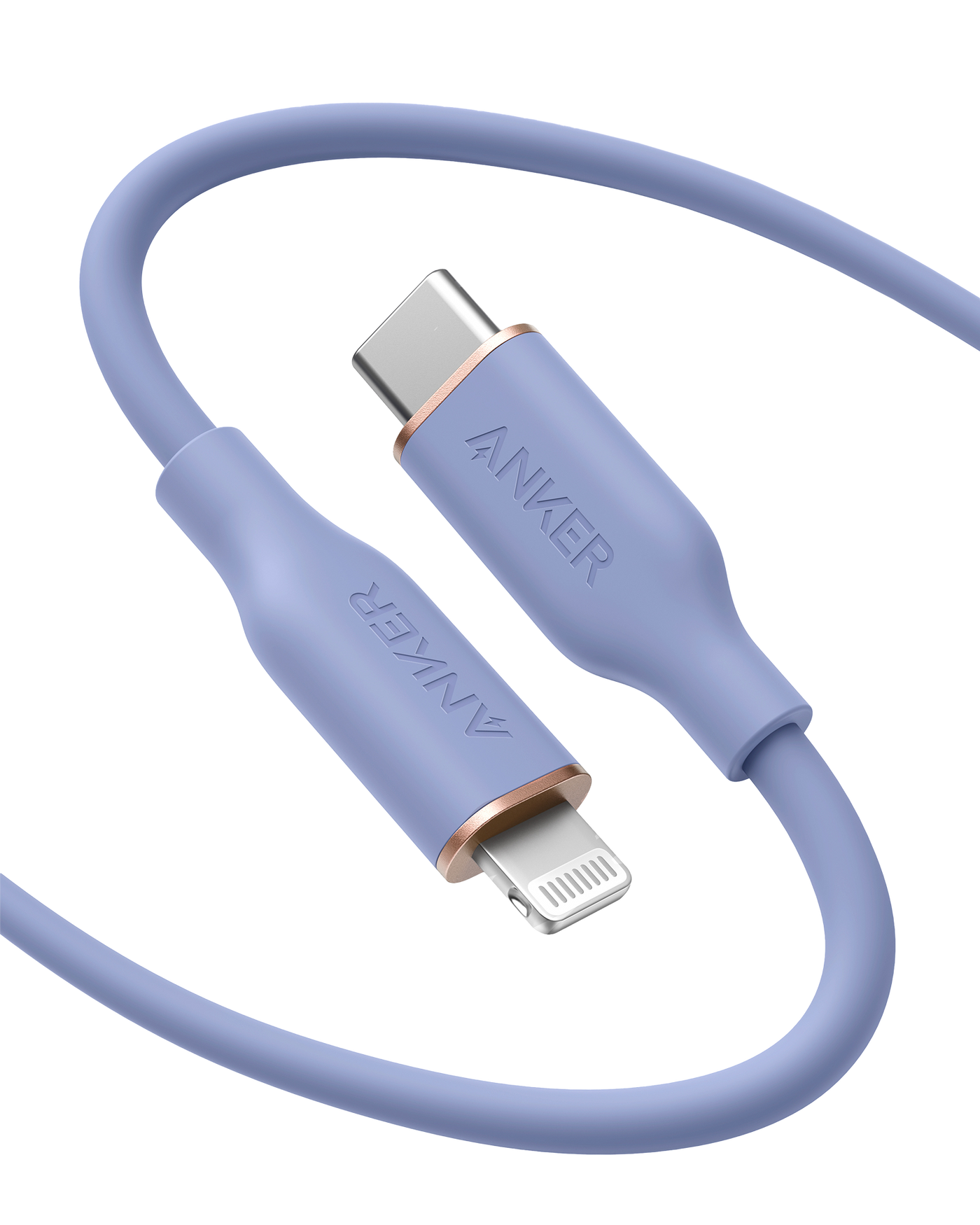 Anker <b>641</b> USB-C to Lightning Cable (Flow, Silicone)