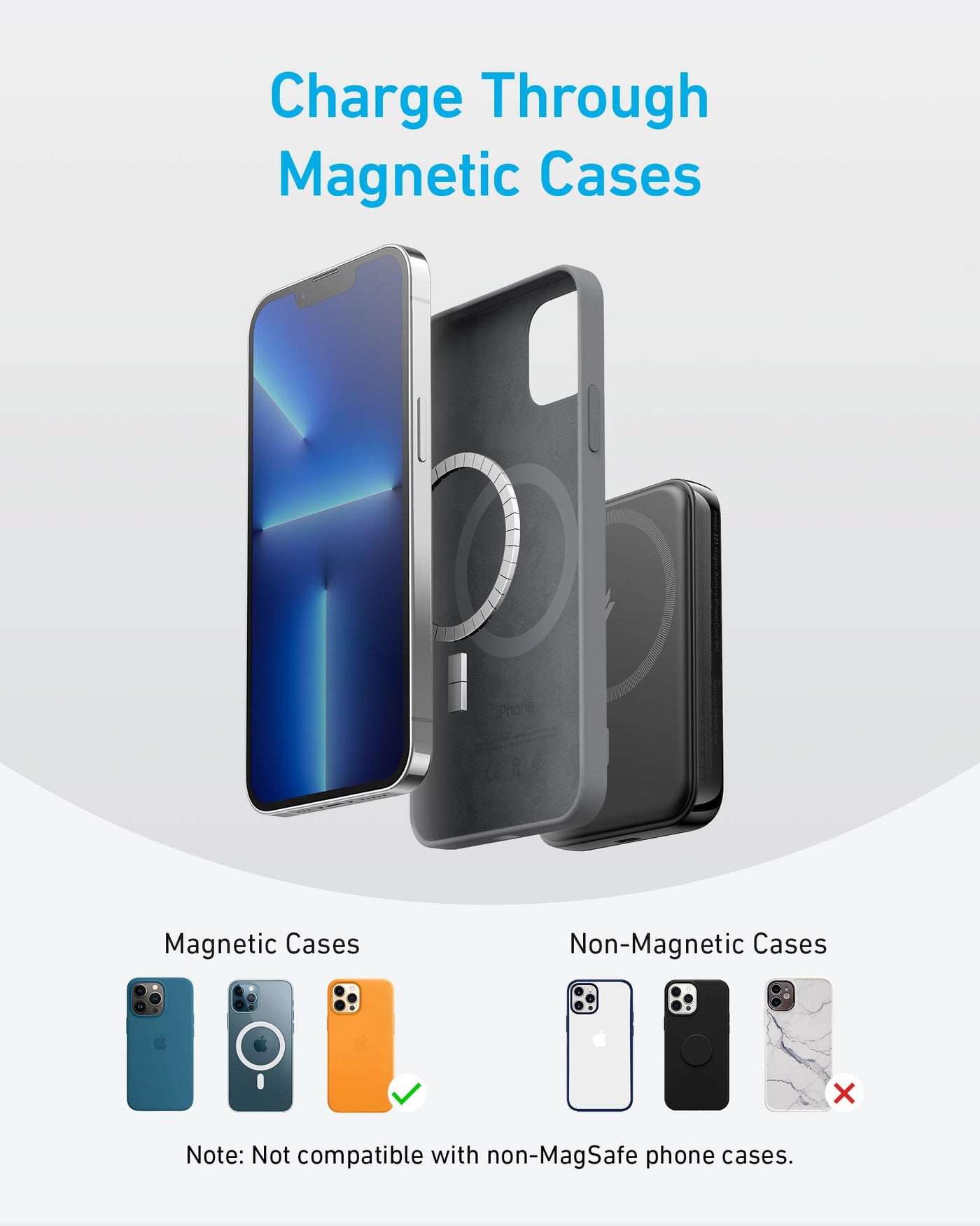 Anker <b>321</b> MagGo Battery (PowerCore Magnetic 5K)