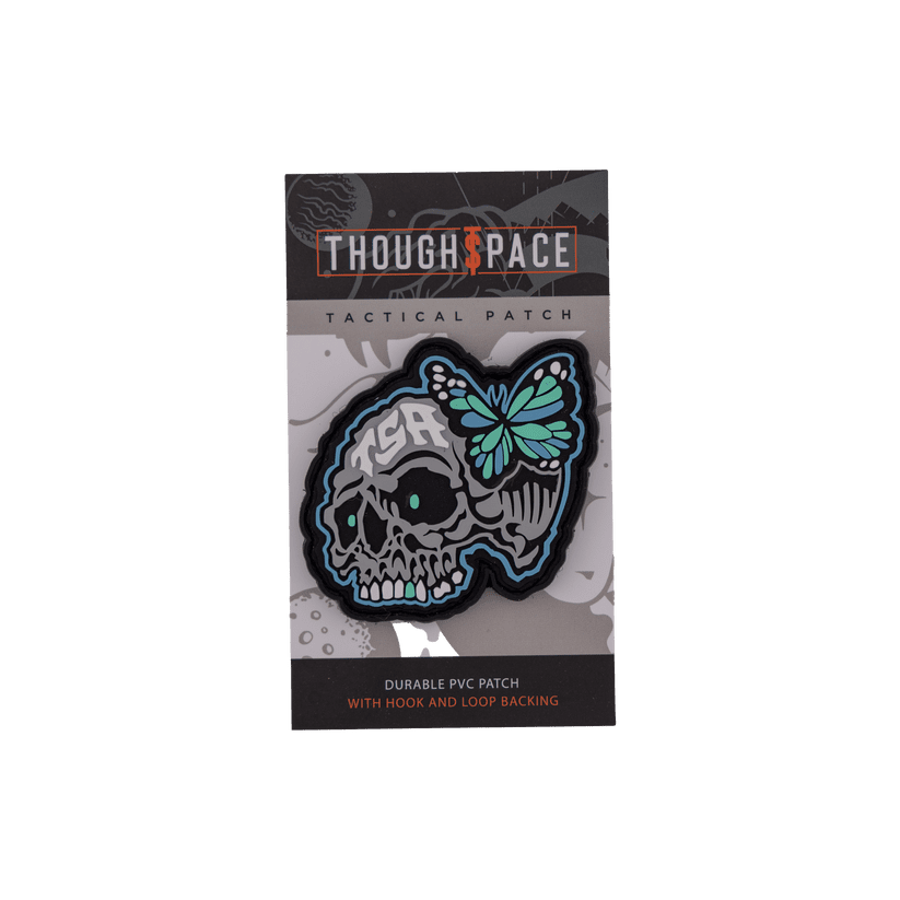 Elevated 3" PVC Patch (Hook N Loop Backside)