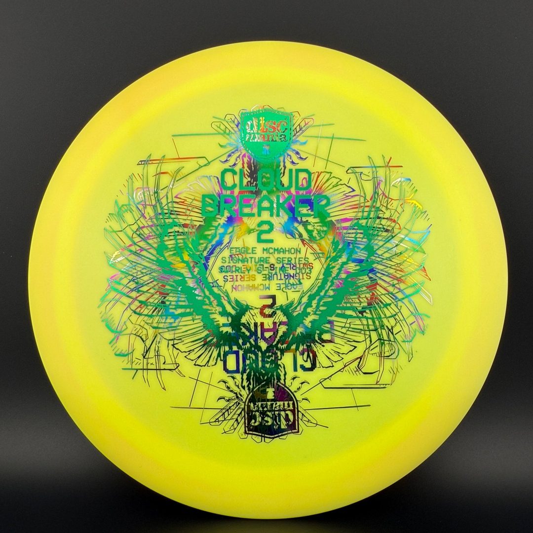 Swirly S-Line DD3 - Cloud Breaker 2 Multi-Stamp X-Out - Eagle McMahon Sig