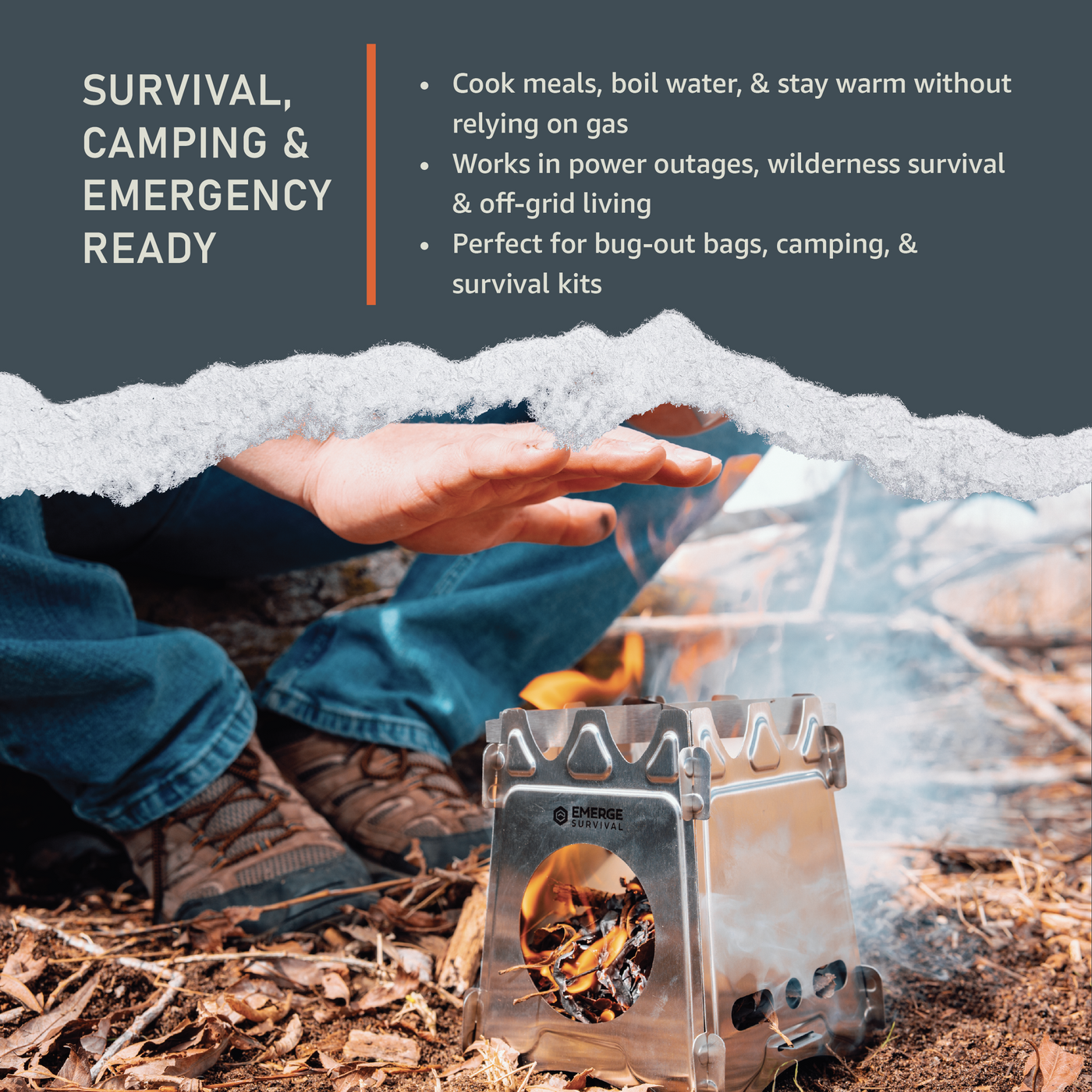 Collapsible Mini Stove