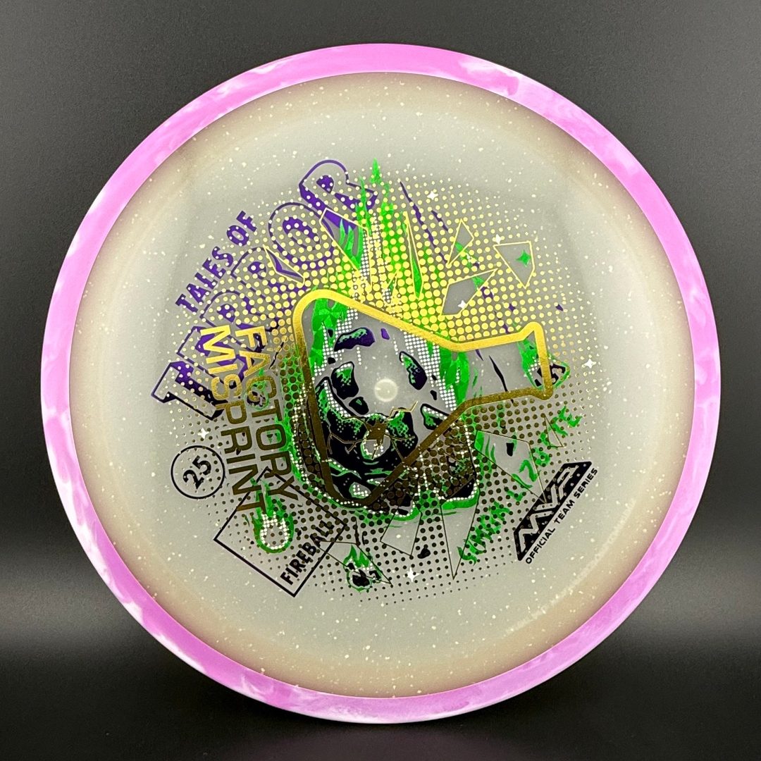 Particle Eclipse Fireball - "Fire Skulls" - Factory Misprint